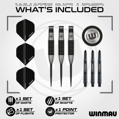 Winmau Blackout 2 90% Dartpijlen (detail 1)