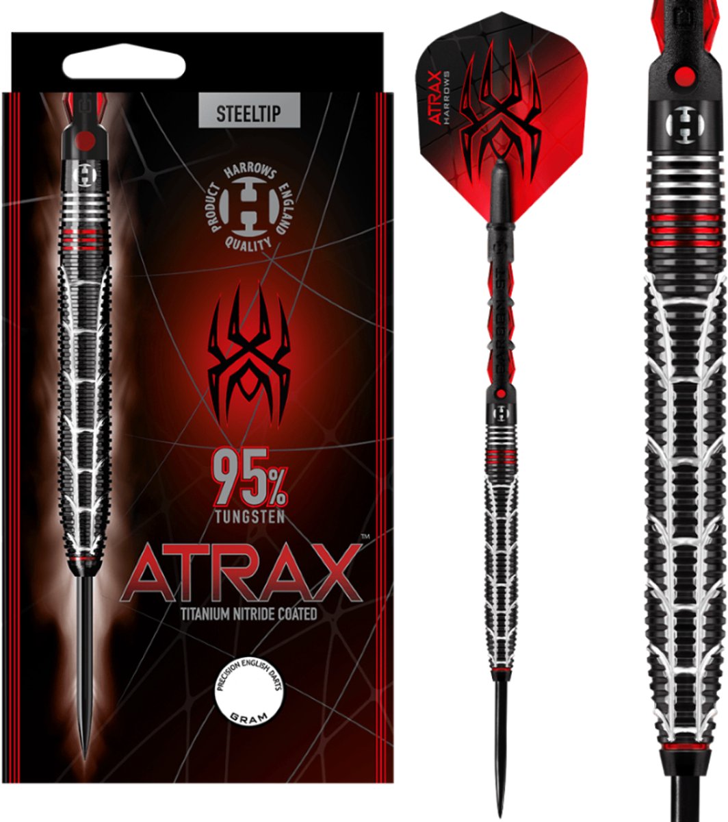 Harrows Atrax 95% tungsten Dartpijlen (detail 4)