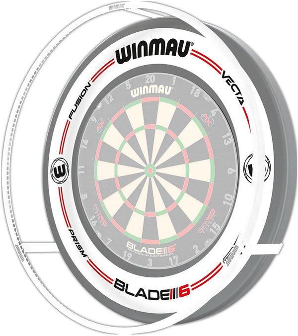 Winmau Plasma Ice Light Pro-Line Surround Bundel wit