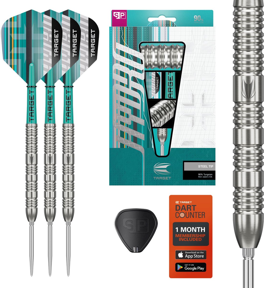 Target Darts Hydro Steel Tip Dartset Barrel 02