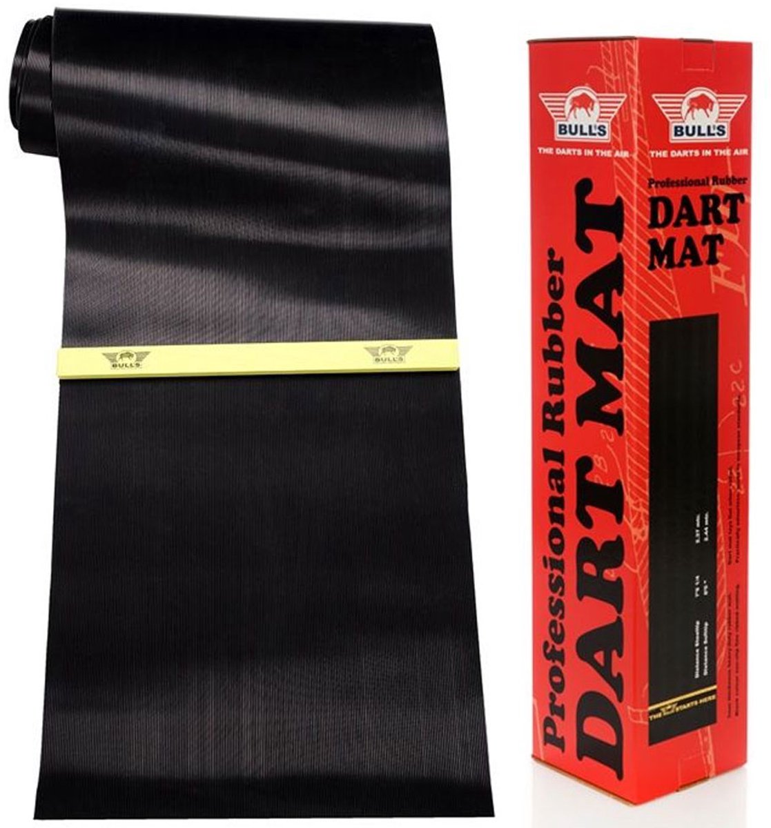 Bull's Rubber Dartmat + Oche 60 cm (detail 1)