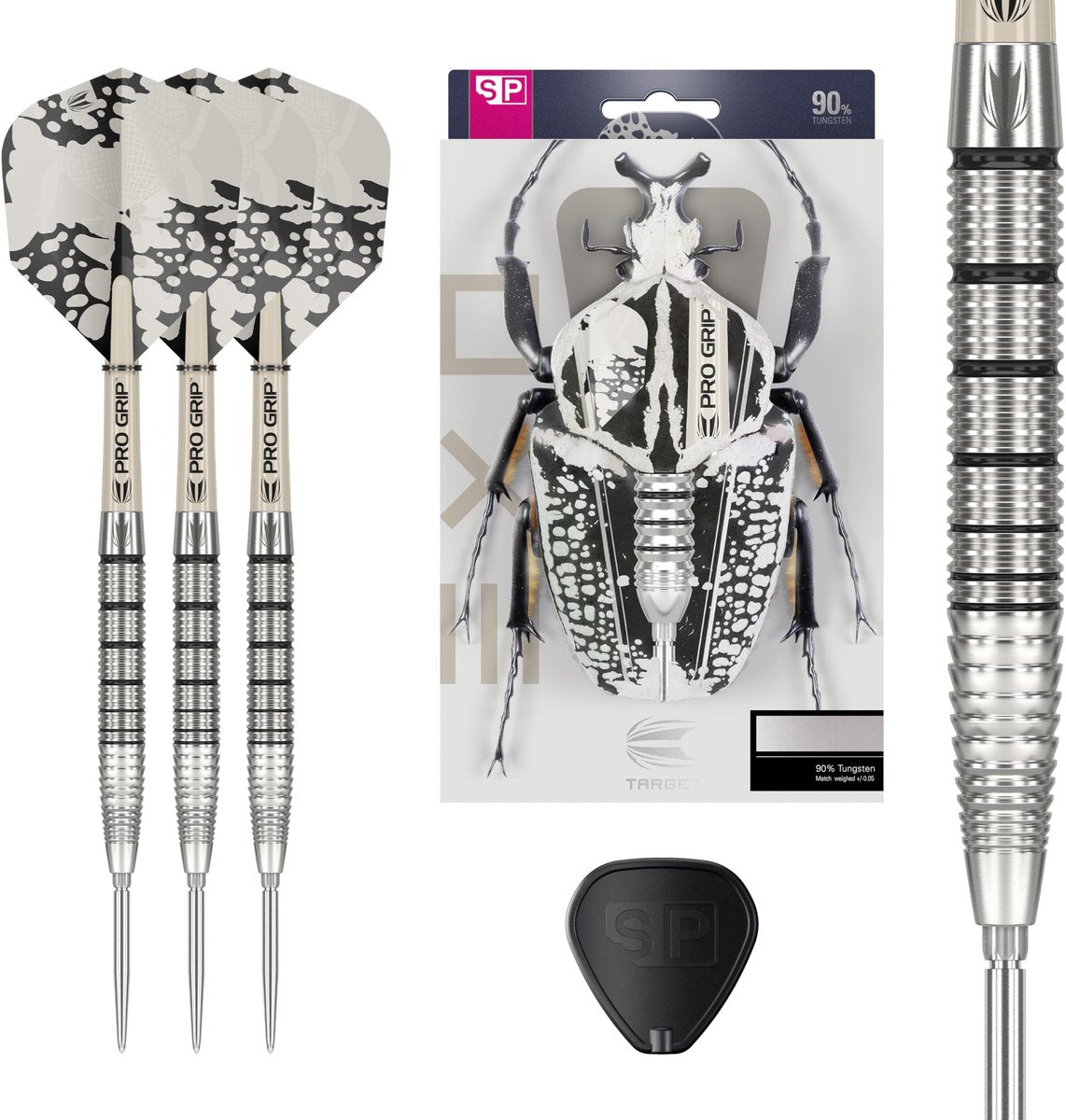 Target Exo 02 90% Swiss Dartpijlen (detail 5)