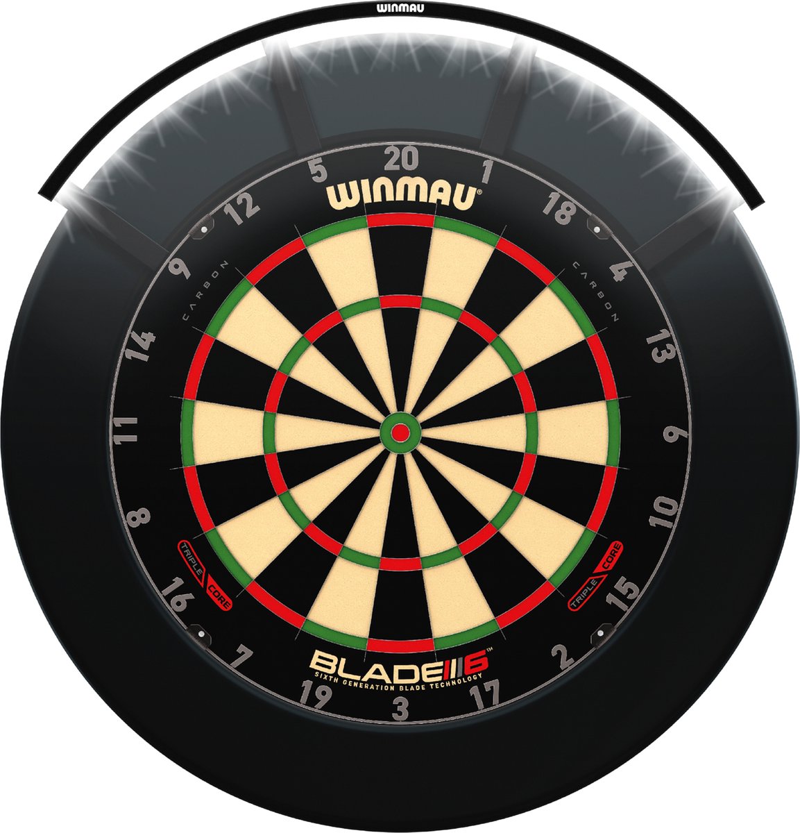 Winmau Polaris 120° Dartbord Verlichting (detail 4)