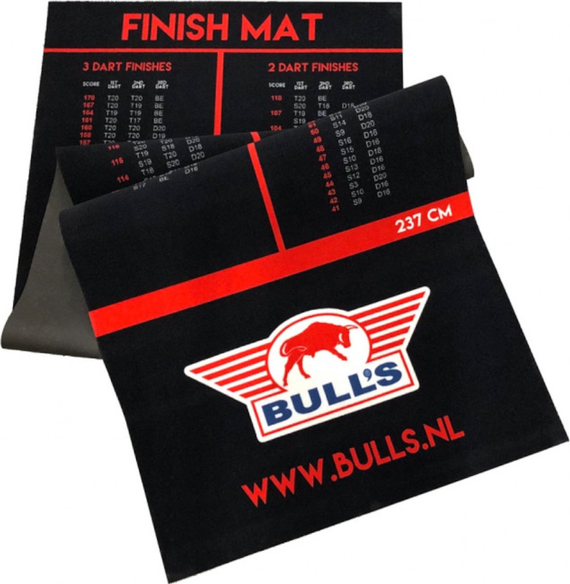 Bull's Finish Dartsmat - 300x60cm - Inclusief Oche (detail 1)