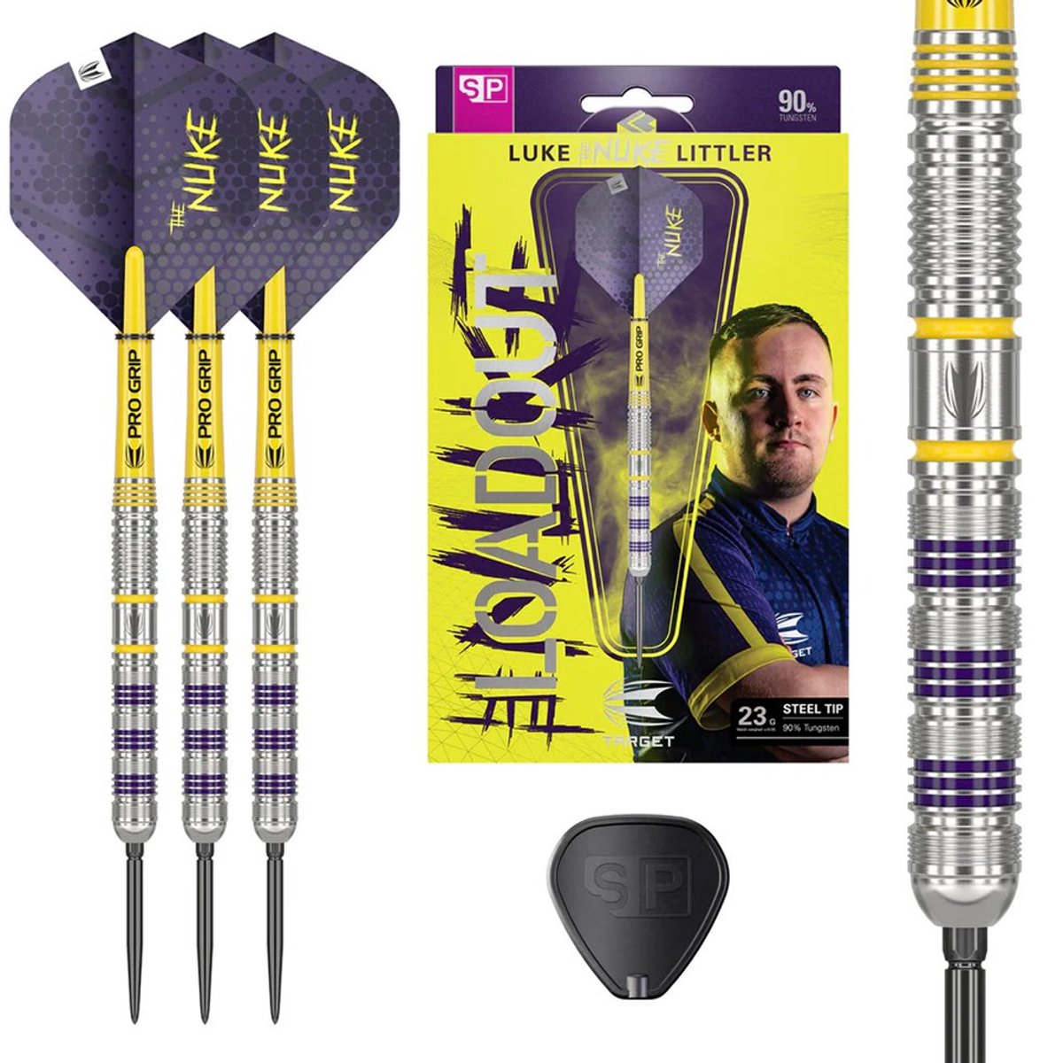 Target Luke Littler Loadout Swiss Point 90% Dartpijlen