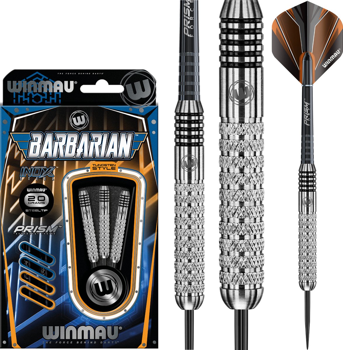 Winmau Barbarian Stainless Steel - Dartpijlen