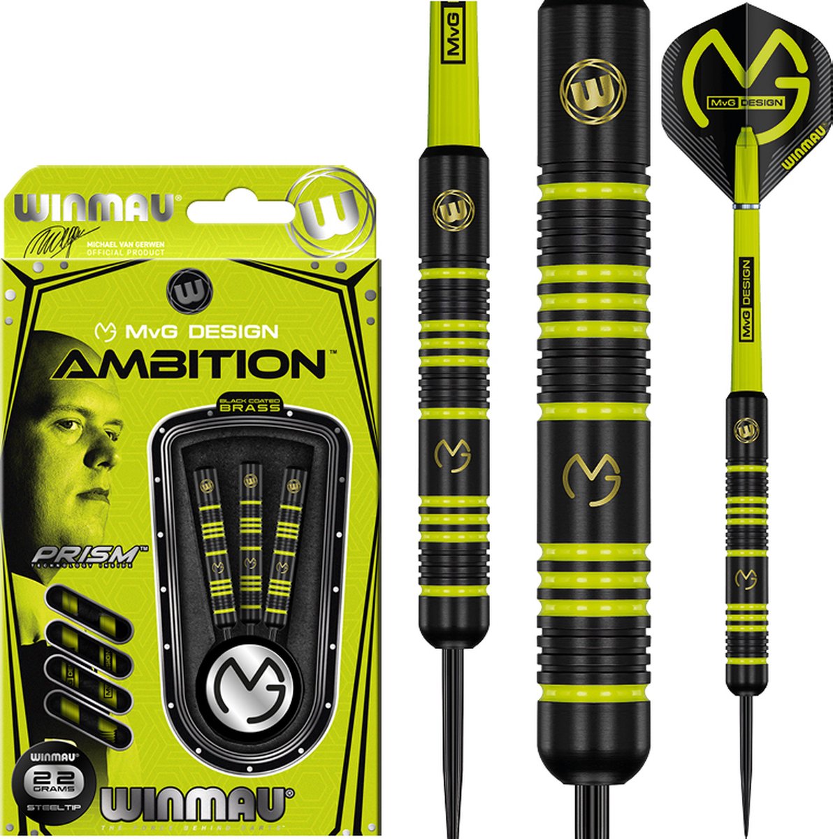 Winmau Michael van Gerwen Ambition Dartpijlen (detail 4)
