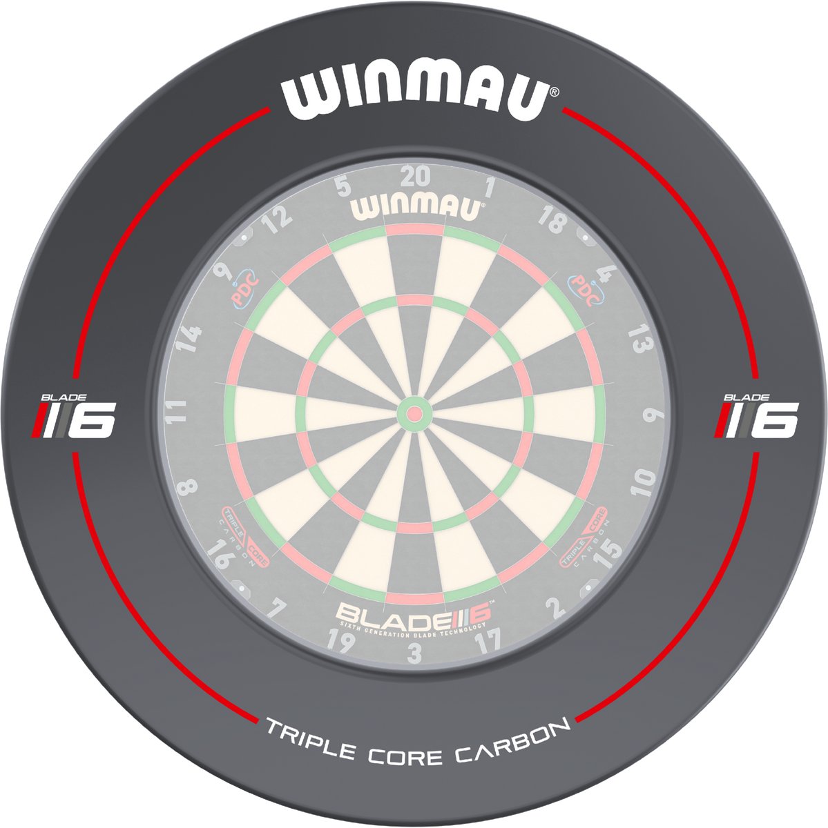 Winmau Dart Surround Blade 6 Grijs (detail 1)