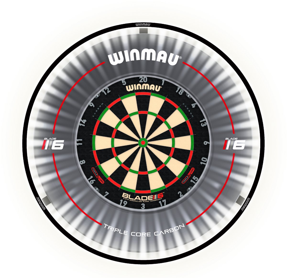 Winmau Plasma Dartbord Verlichting (detail 4)