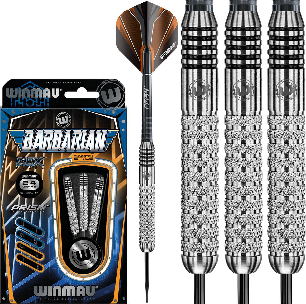 Winmau Barbarian Stainless Steel - Dartpijlen (detail 10)