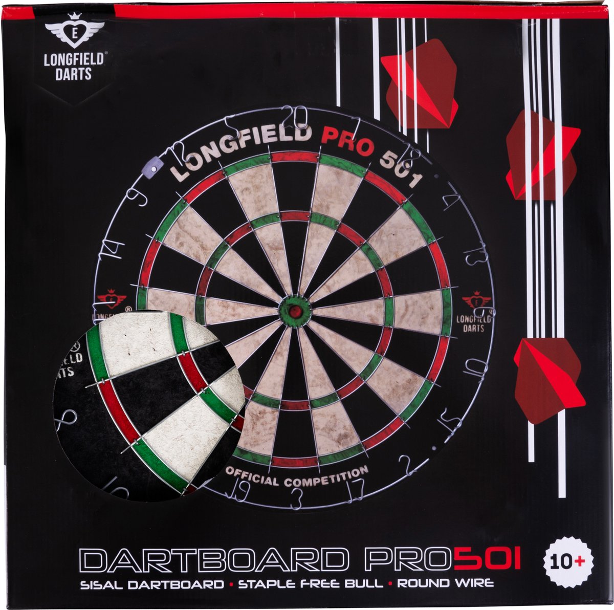 Longfield Darts Dartbord Pro 501 Sisal (detail 3)