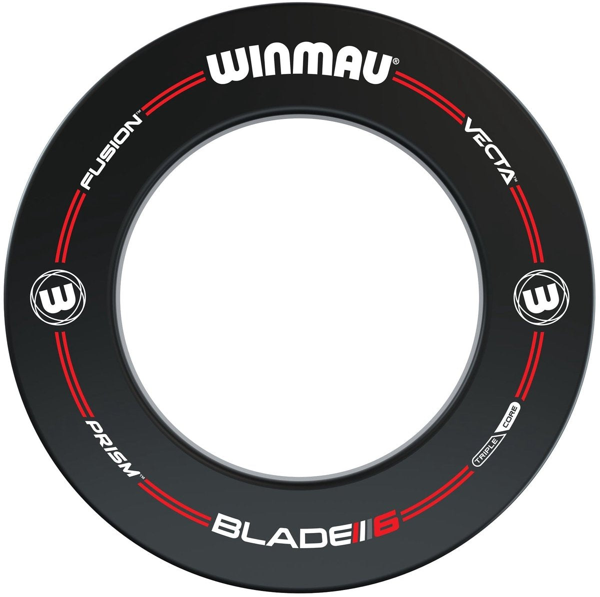 Winmau Plasma Surround Bundel zwart (detail 1)