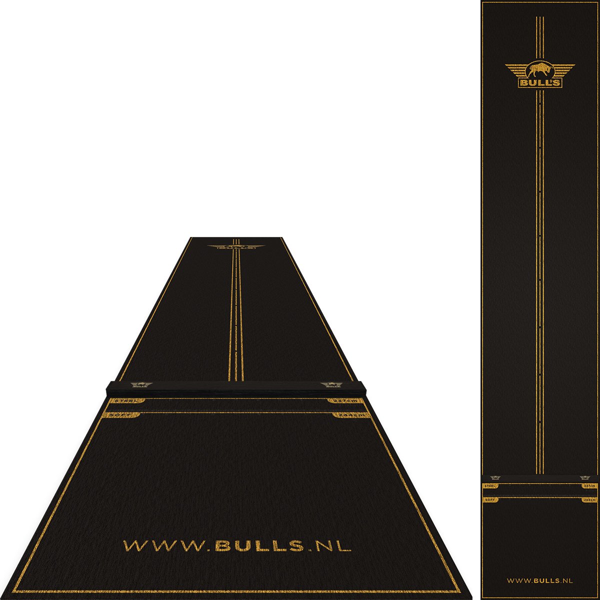 Bull's Advantage Dartmat + Oche 300x85 cm (detail 2)