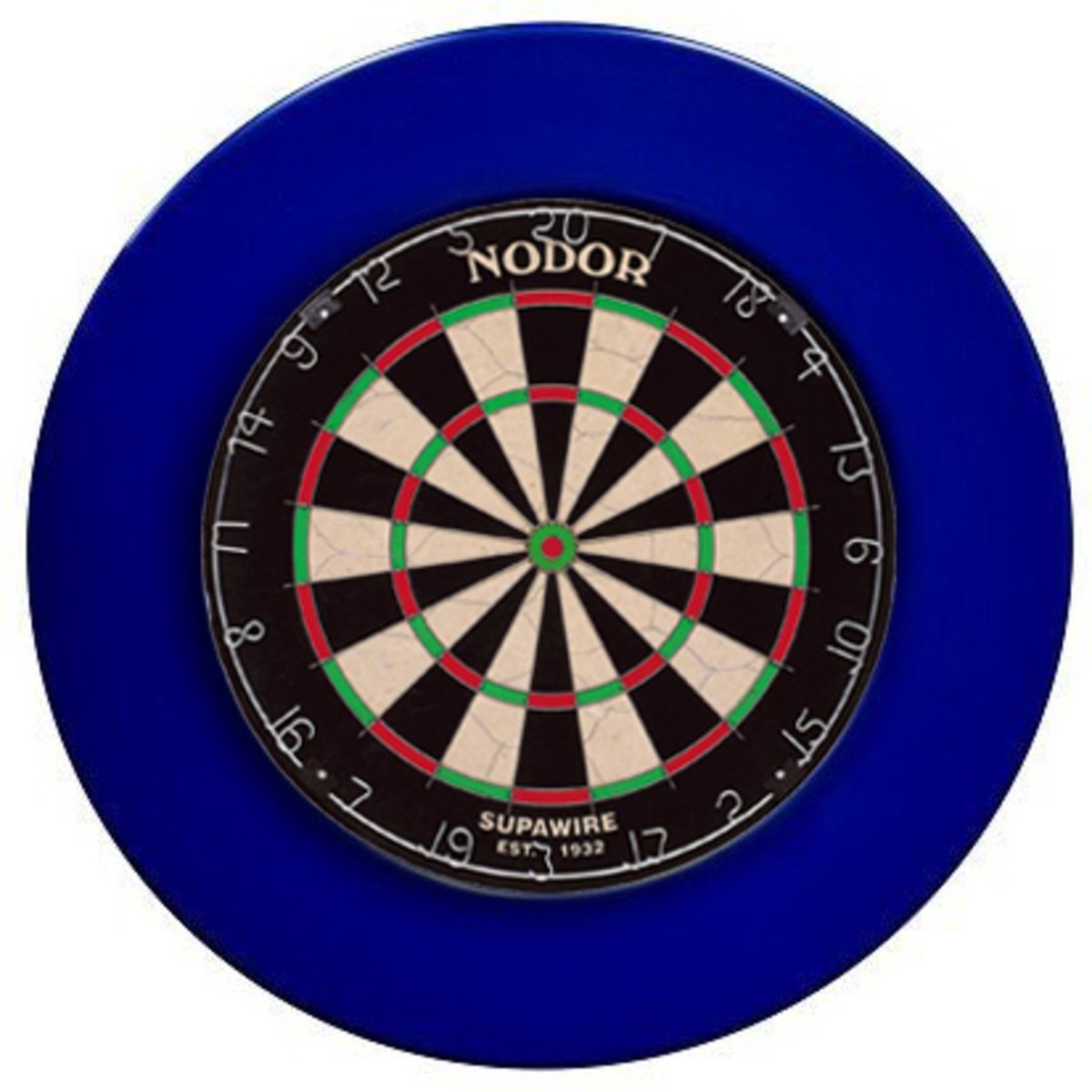 Longfield PU dartbord surround blauw (detail 1)