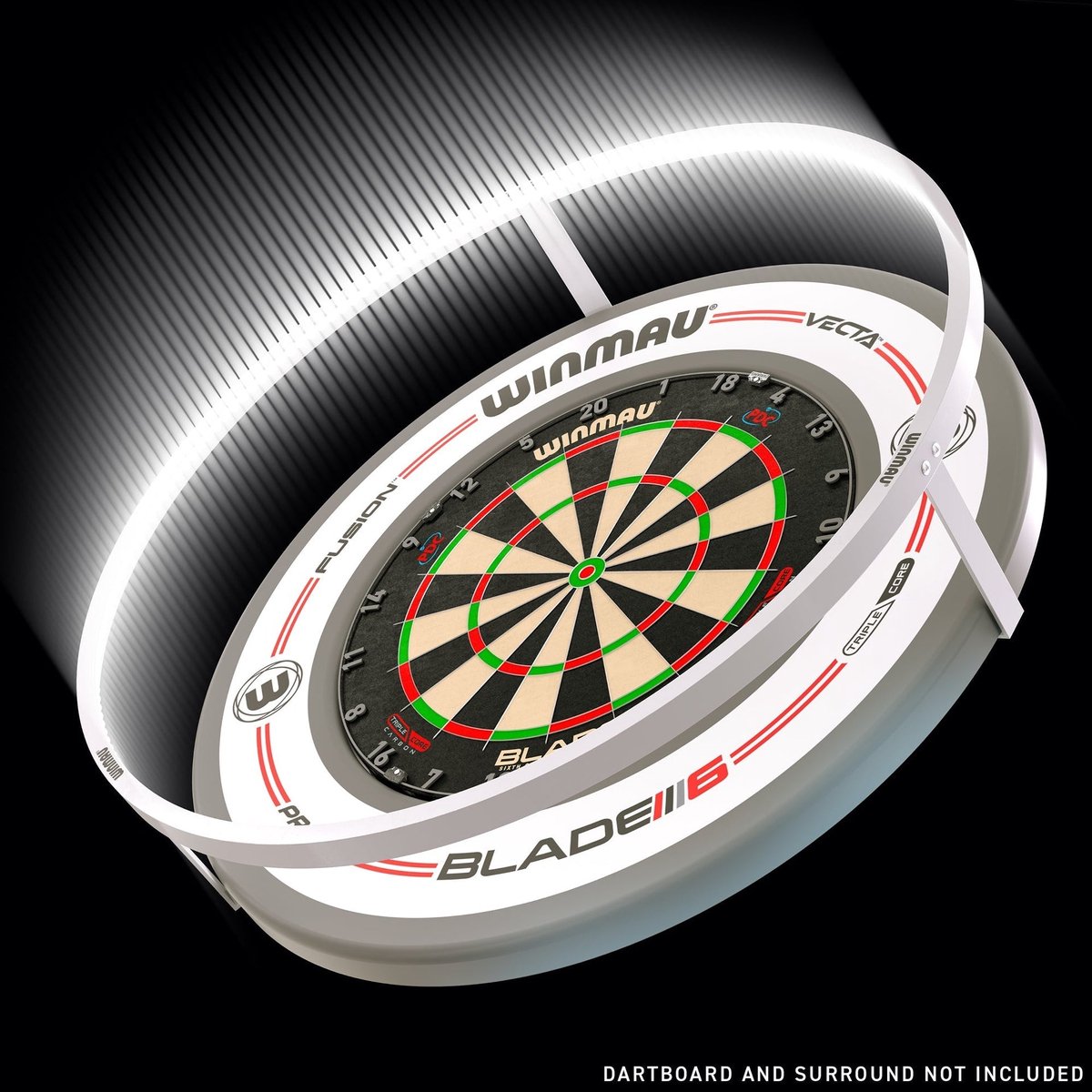 Winmau Plasma Ice Dartbord Verlichting (detail 5)