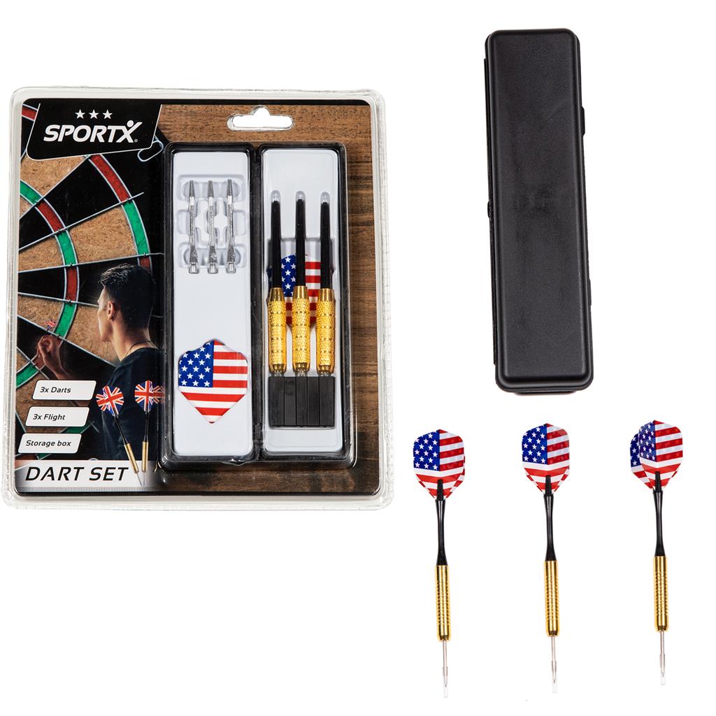 SportX Dartset in Case