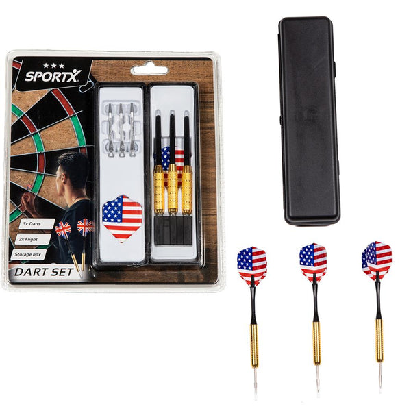 SportX Dartset in Case