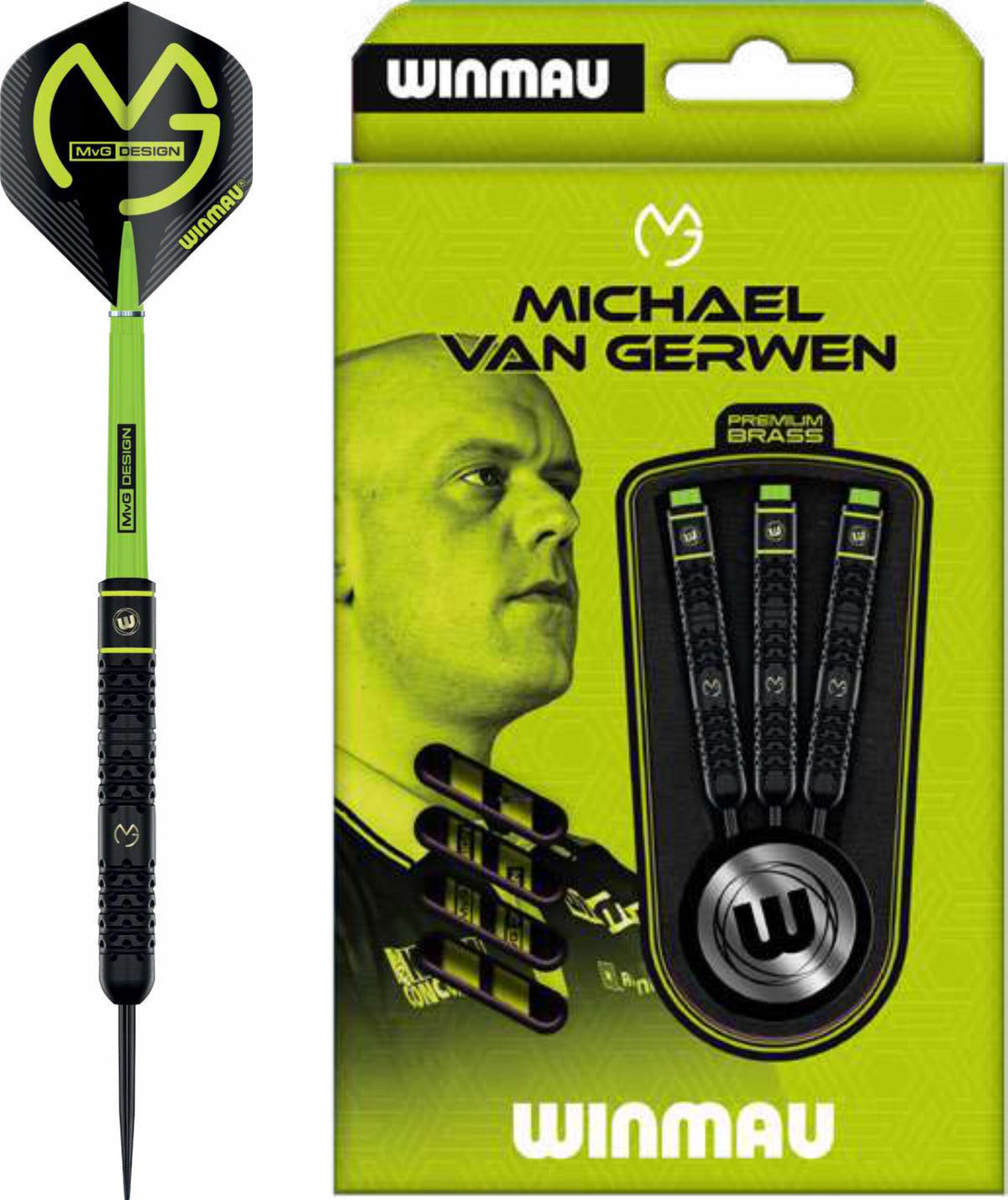 Winmau Michael van Gerwen Premium Brass