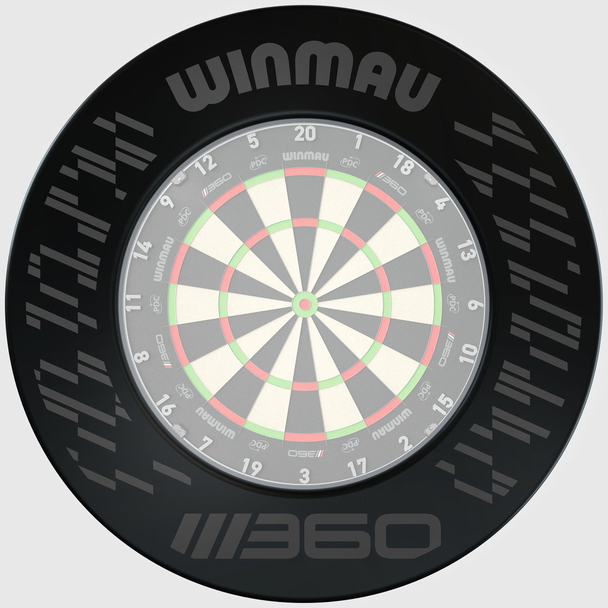 Winmau 360 Dart Surround Zwart (detail 2)