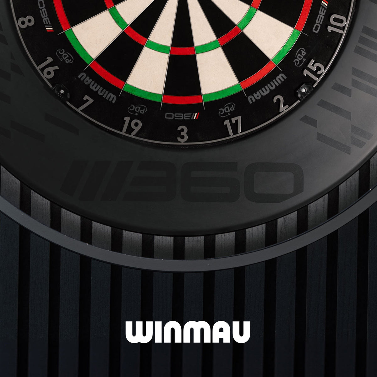 Winmau 360 Dart Surround Zwart (detail 7)
