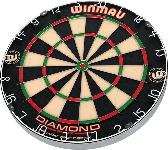 Winmau Diamond Plus - Professioneel Dartbord (detail 1)