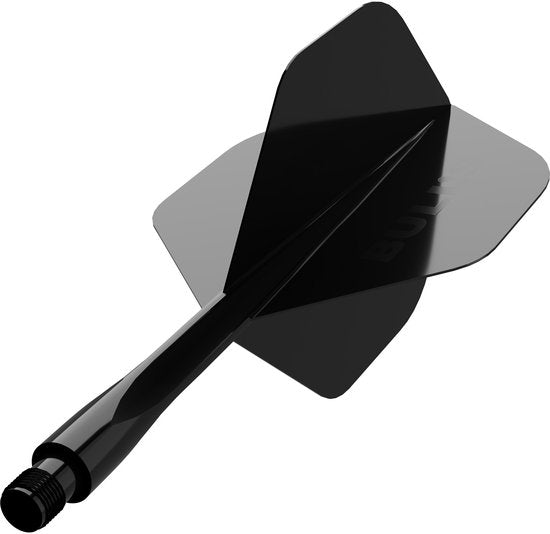 Bull's Union Pro Flight System - Medium - Zwart - Shaft & Flight in 1 (detail 1)