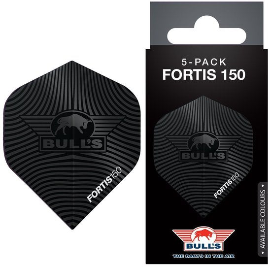 Bull's Fortis 150 5-pack Black No.2