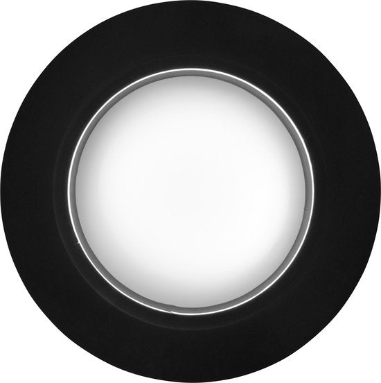 Longfield Dartbord Surround Zwart met LED Verlichting