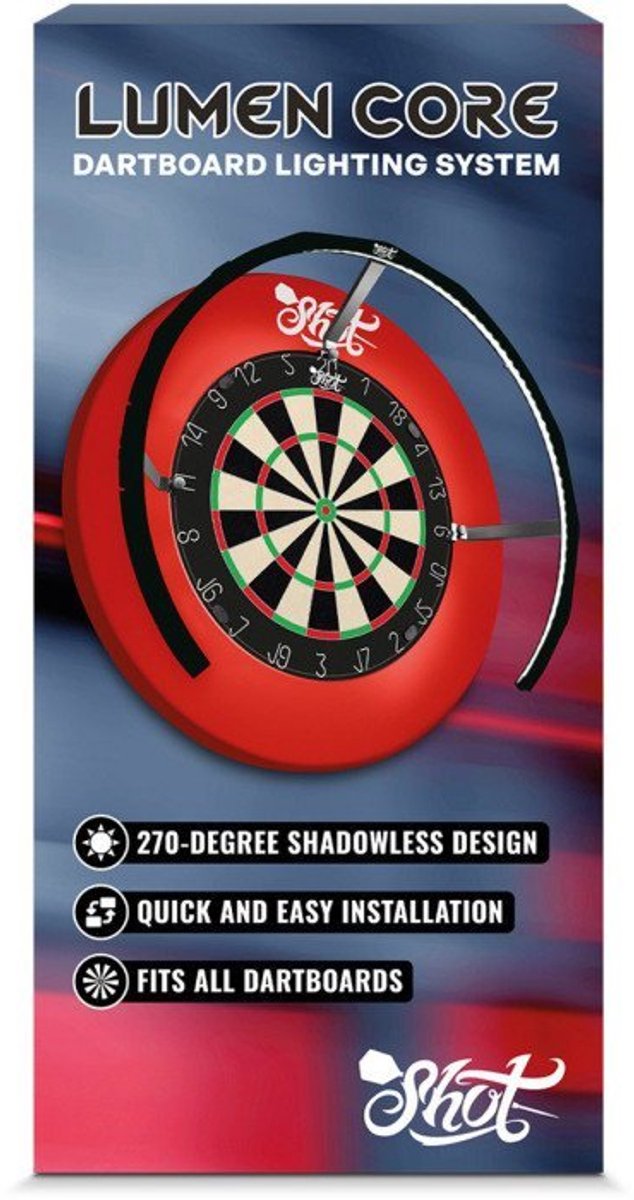 Shot Lumen Core Dartbord Verlichting (detail 5)