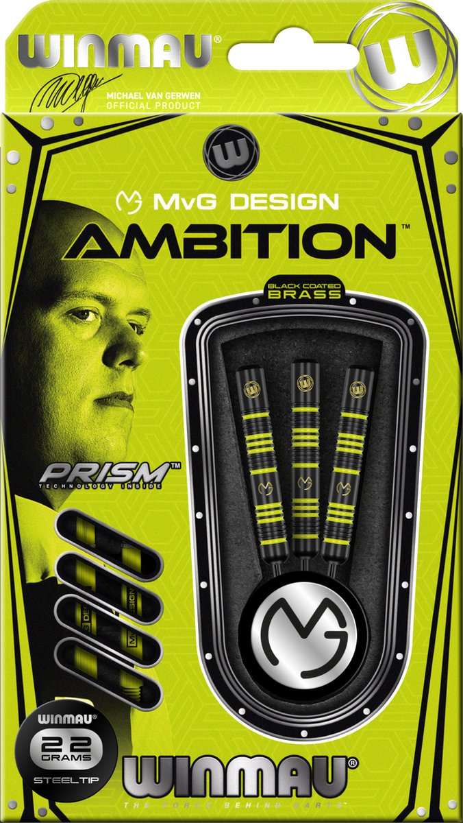 Winmau Michael van Gerwen Ambition Dartpijlen (detail 1)