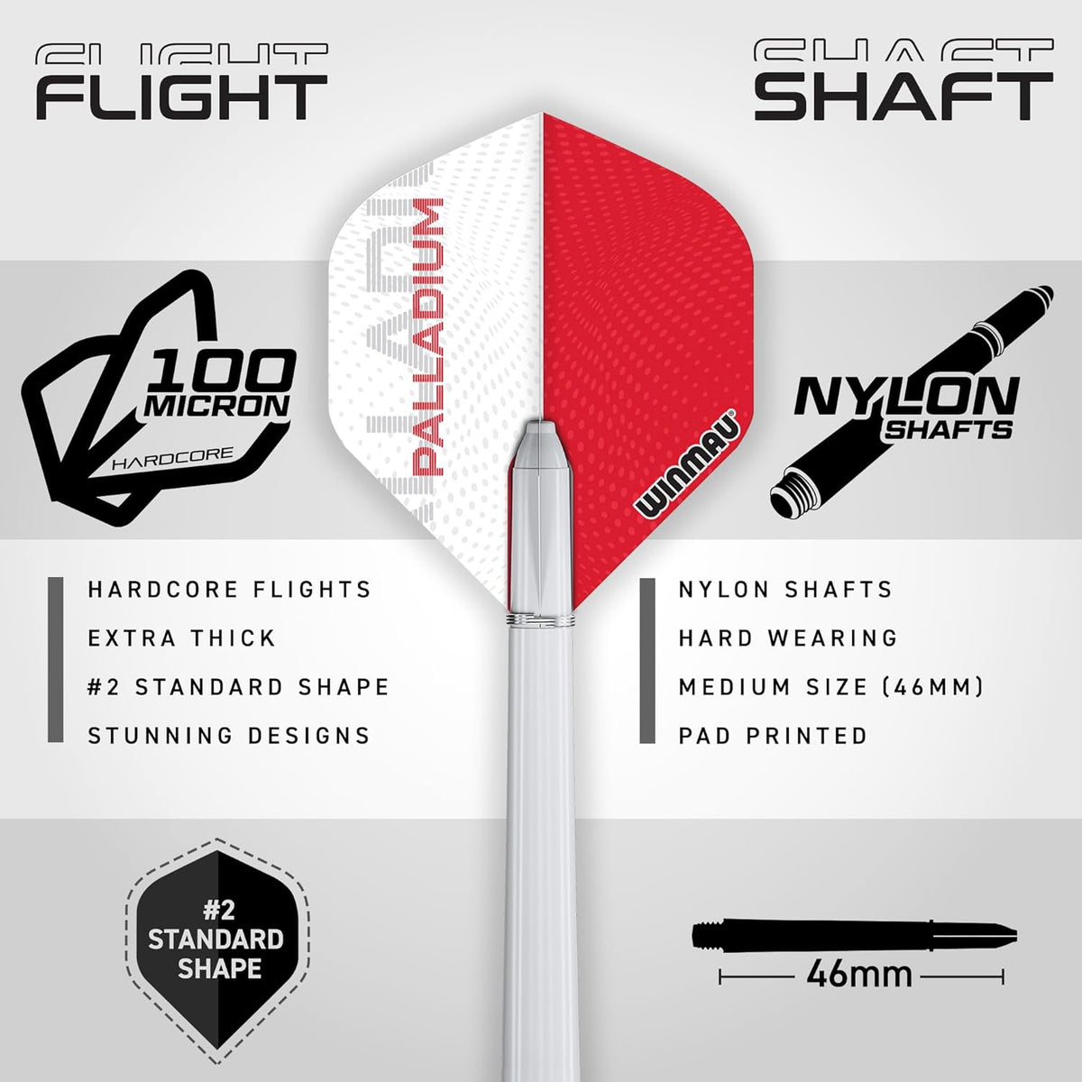 Winmau Diamond Plus dartbord Set (detail 4)