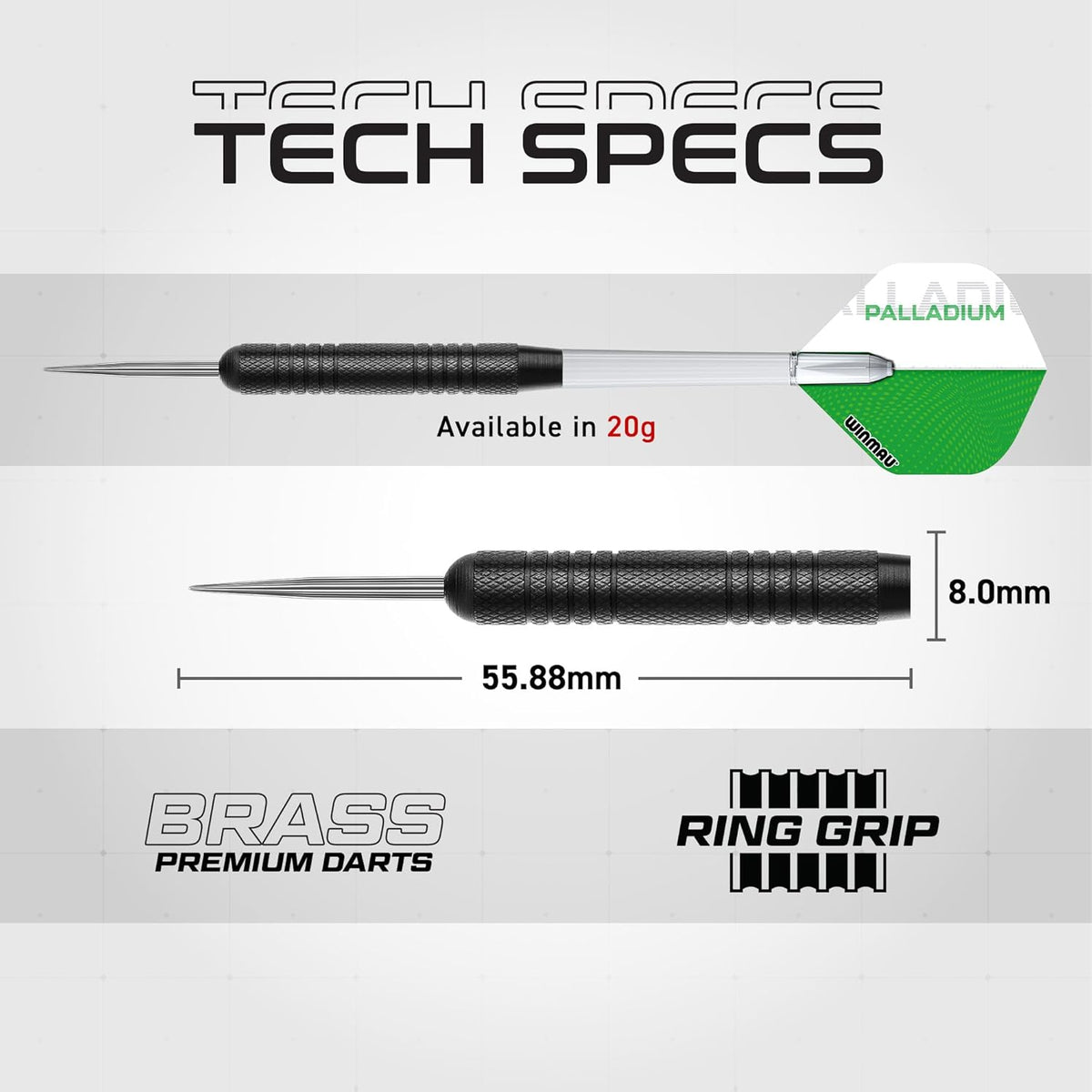 Winmau Diamond Plus dartbord Set (detail 6)