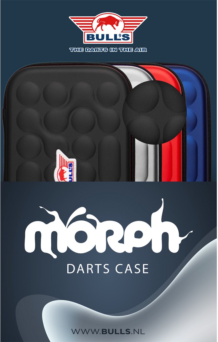 Bull's Morph Dartcase Zwart (detail 3)