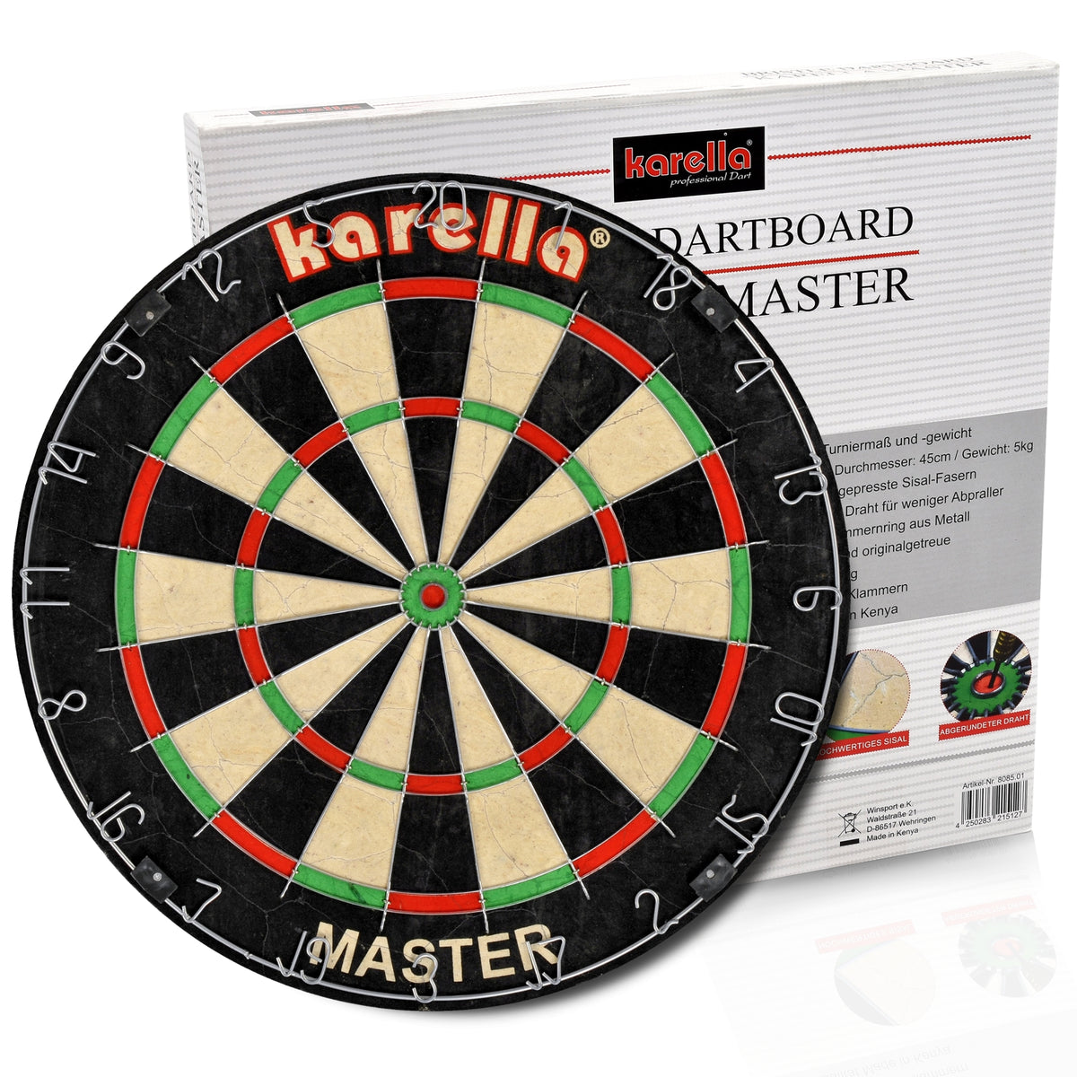 Karella Master Dartbord (detail 1)