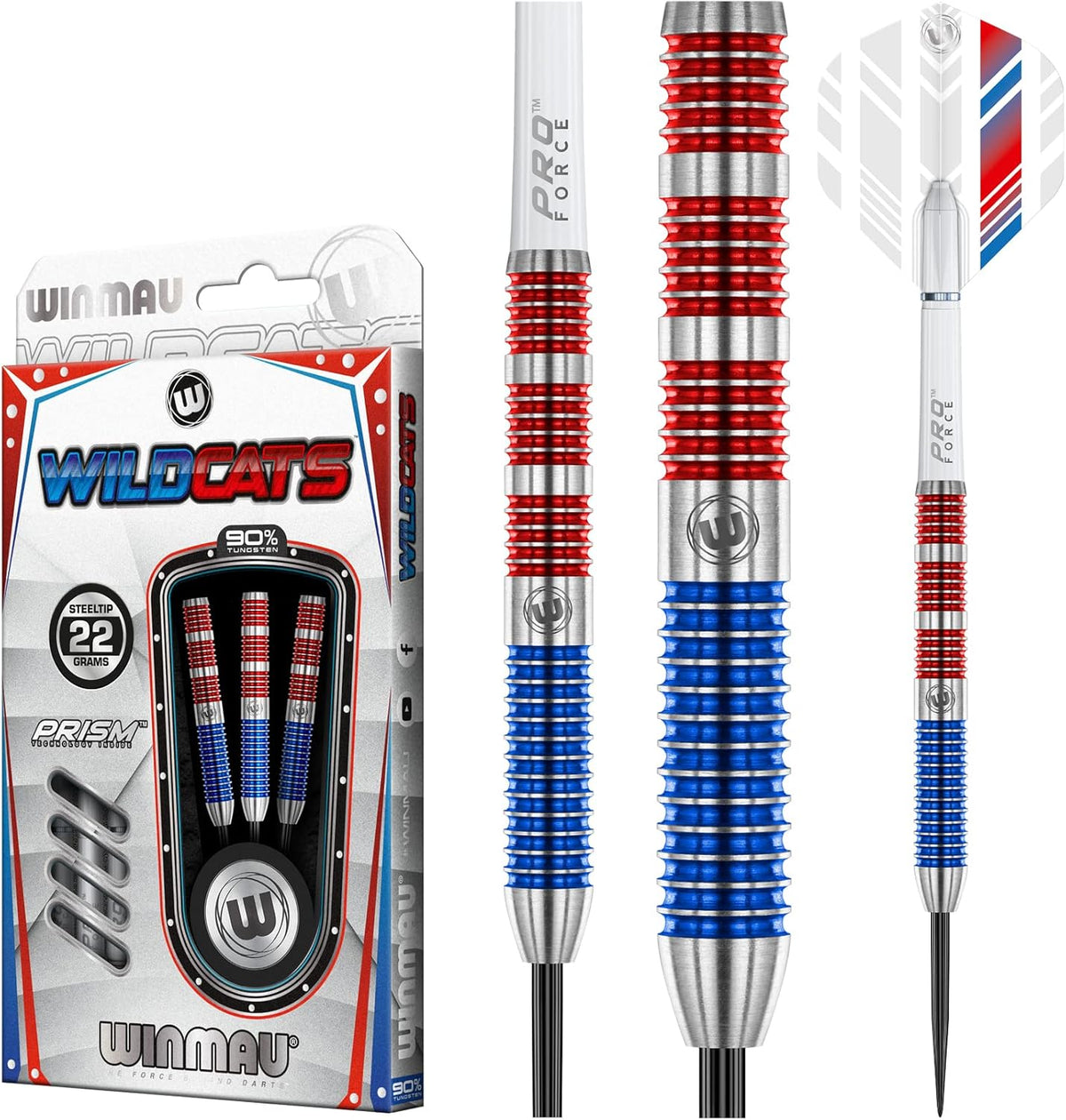 Winmau Wildcats 90% - Dartpijlen (detail 5)