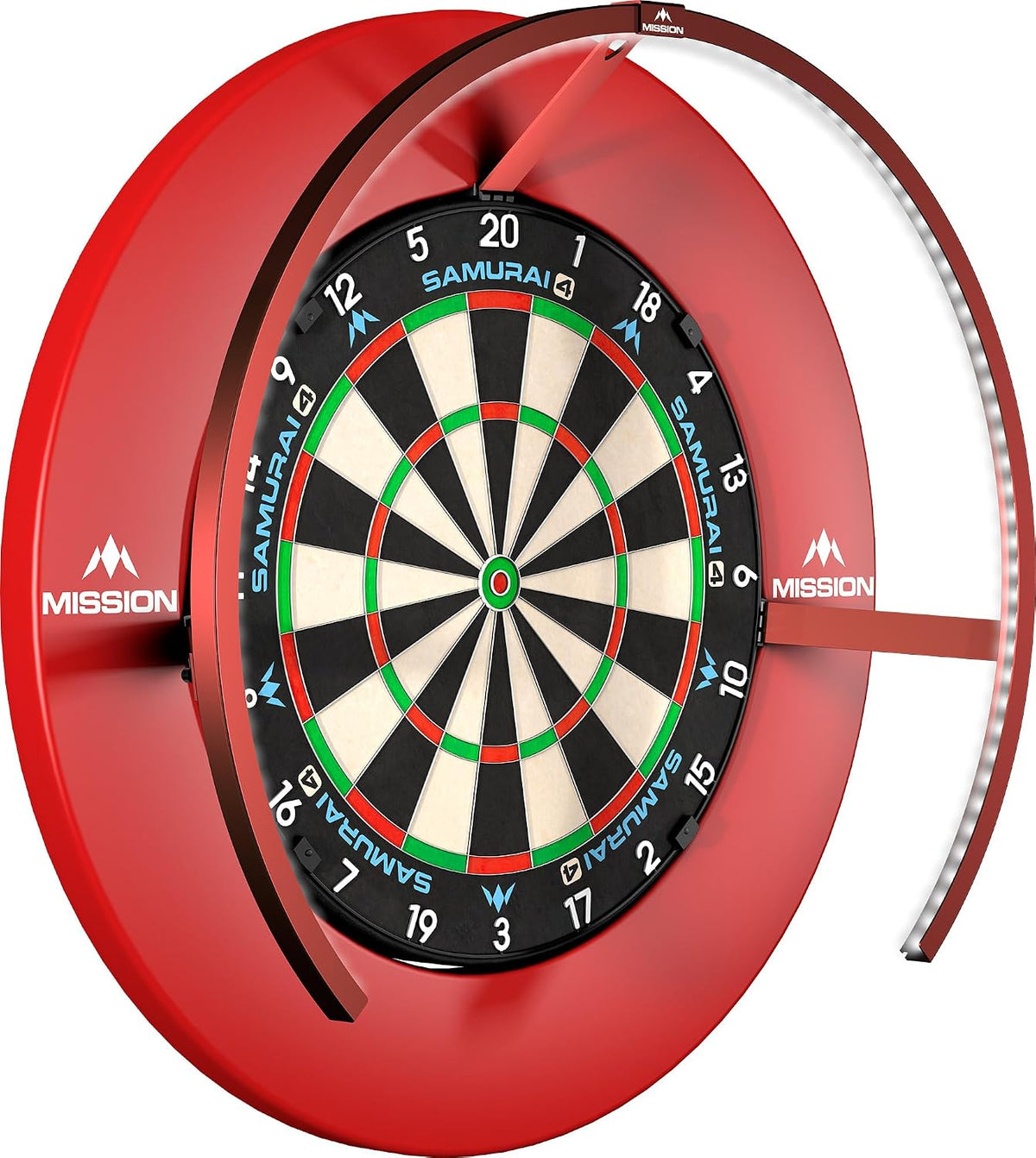 Mission Torus 270 Rood - Dartbord Verlichting