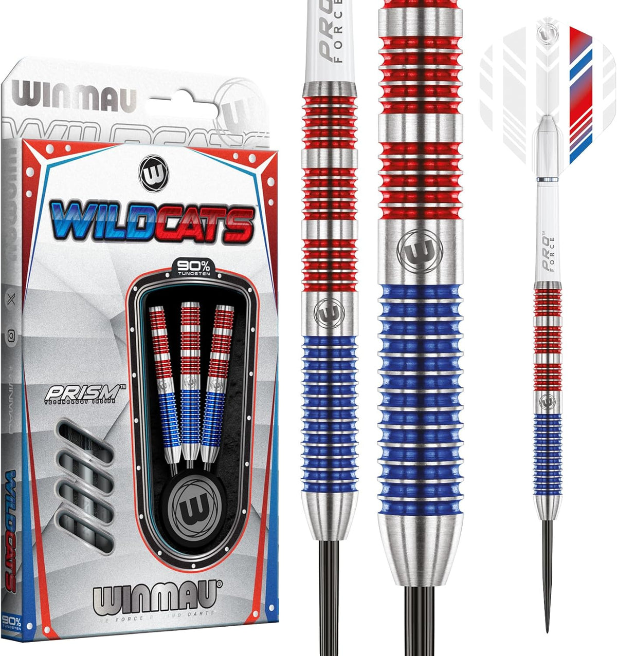 Winmau Wildcats 90% - Dartpijlen