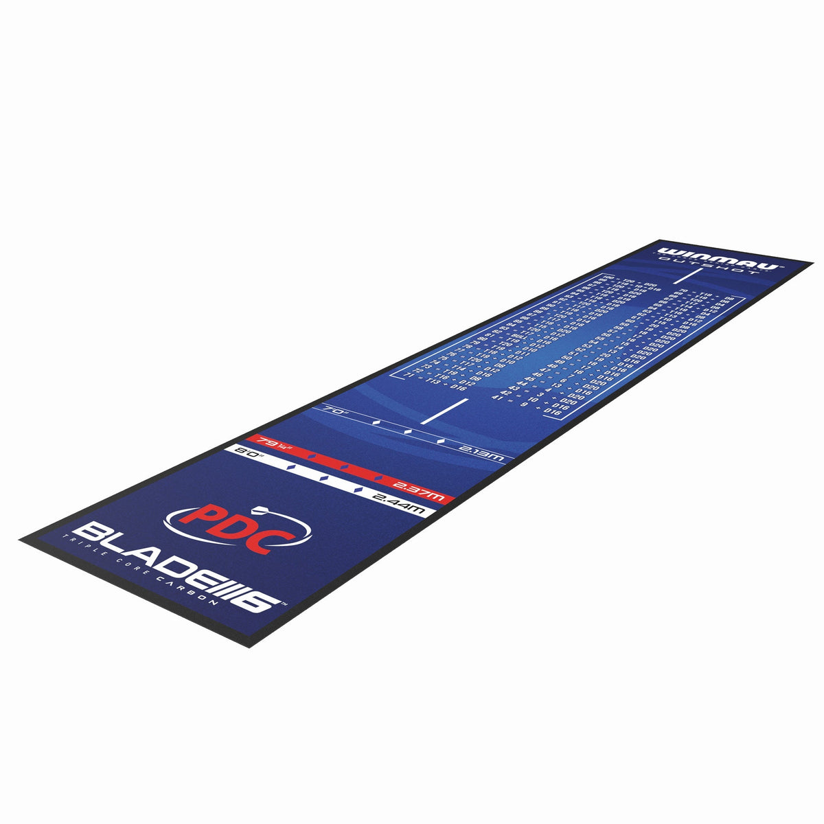 Winmau Blade 6 Outshot Heavy Duty Dartmat (detail 1)