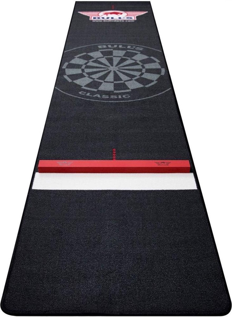Bull's Dartmat + Oche 300x60cm - Black