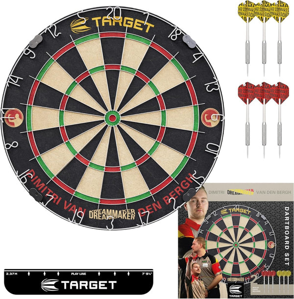 Target Dimitri van den Bergh Dartbord Set