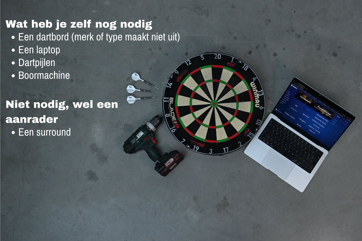 Autodarts Complete set met Licht Ring (detail 6)