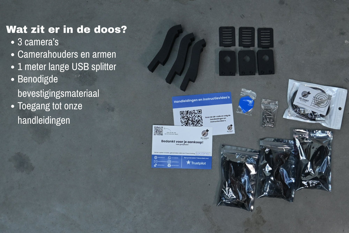 Autodarts set voor Winmau Plasma Licht Ring, zwart (detail 7)