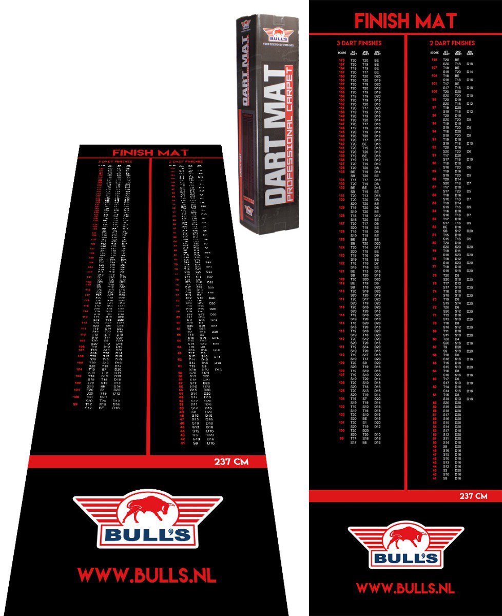 Bull's Dartmat Tapijt Finish 60 cm