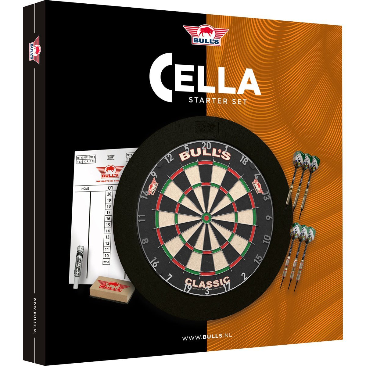 Bull's Cella Dartbord Starter Set (detail 4)