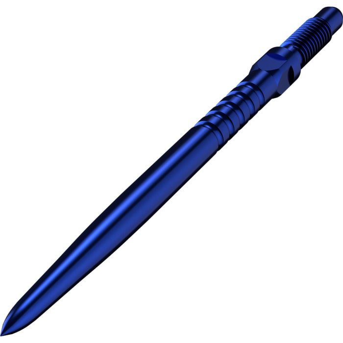 Bull's CP Ringed Grip Points Blauw 36mm
