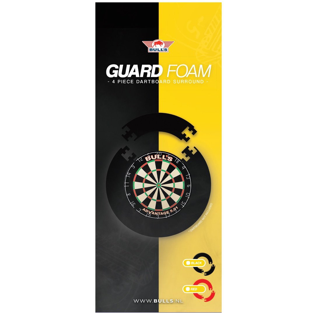 Bull's Guard 4-piece Dart Surround Black (detail 2)
