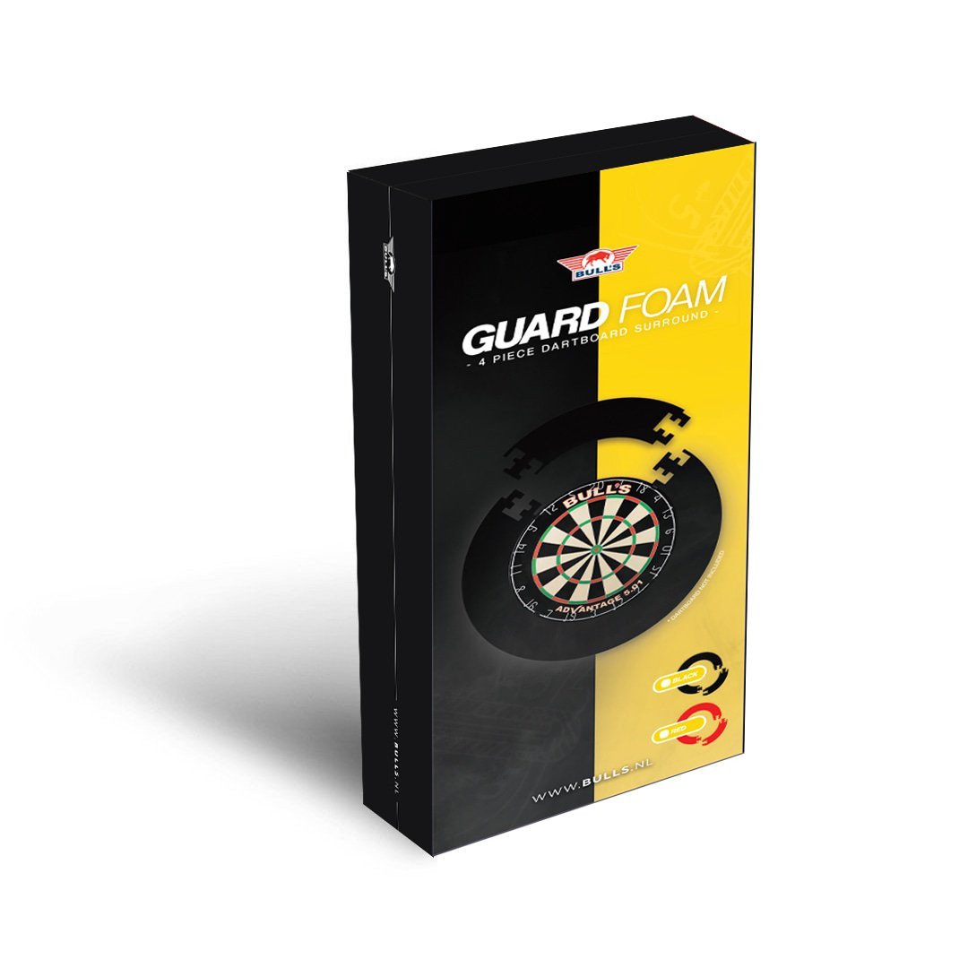 Bull's Guard 4-piece Dart Surround Black (detail 3)