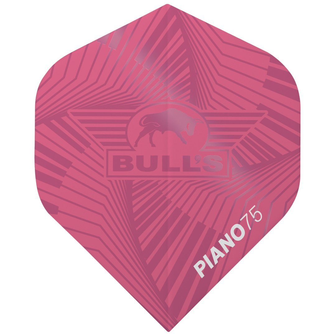 Bull's Piano 75 No.2 Flights 5-Pack Pink (detail 1)