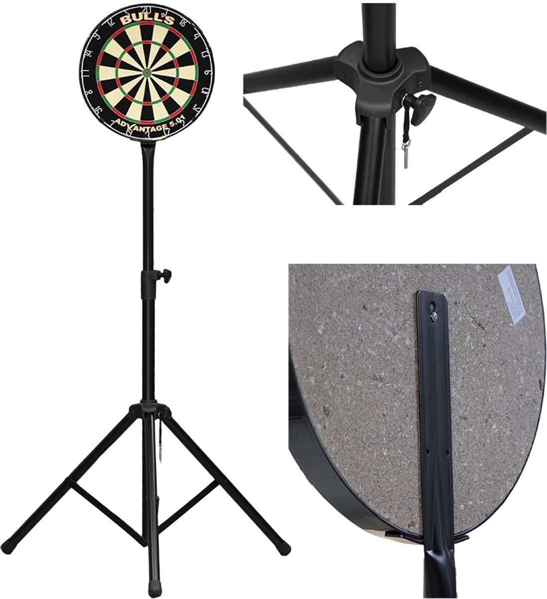 Bull's Tripod Dartboard Stand 2.0