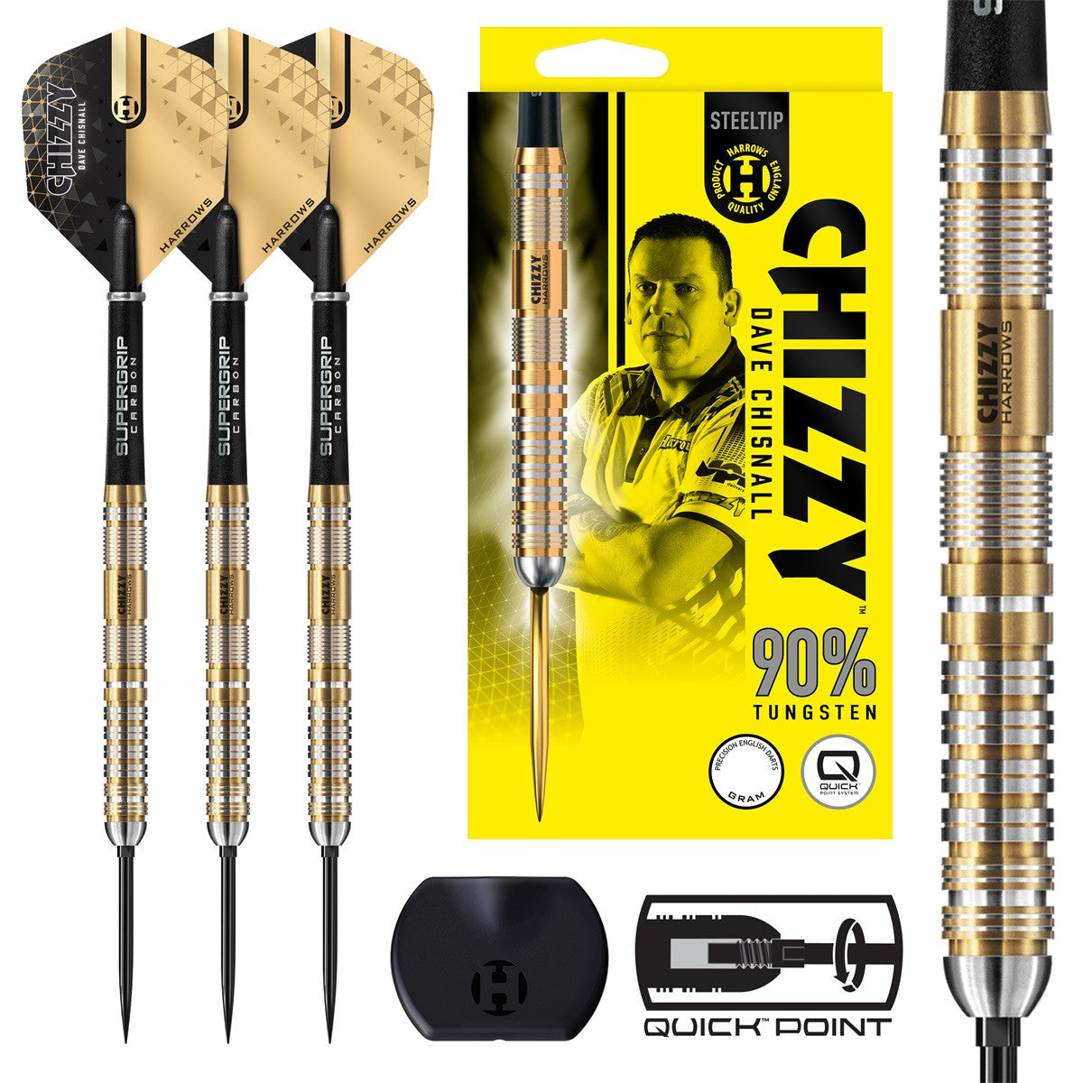 Harrows Dave Chisnall V2 Quick Point 90%